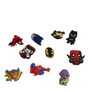 SuperHero Shoe Charms